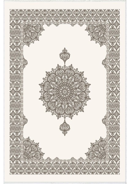 yolluk Koridor Ekru Dijital Baskı Kaymaz Yuvarlak Oval Kesme Ince Yıkanabilir Halı fiyatları