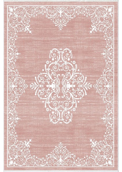 yolluk Koridor Pembe Dijital Baskı Kaymaz Yuvarlak Oval Kesme Ince Yıkanabilir Halı fiyatları