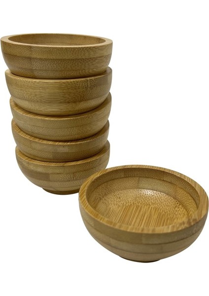 By Bamboo 6'lı Sosluk 6,5* 6,5* 3cm