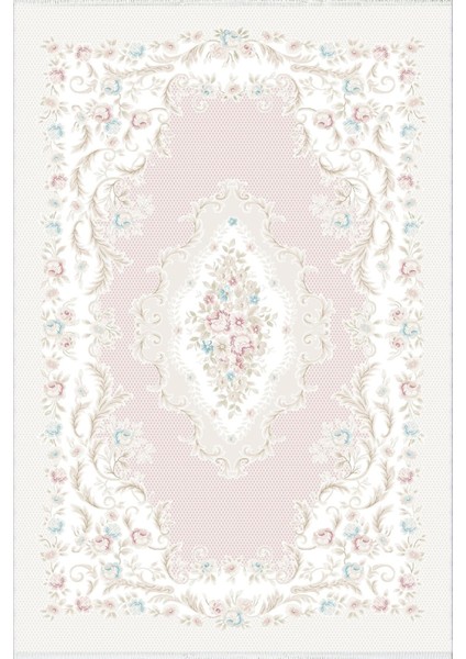 yolluk Koridor Pembe Bej Dijital Baskı Kaymaz Yuvarlak Oval Kesme Ince Yıkanabilir Halı fiyatları