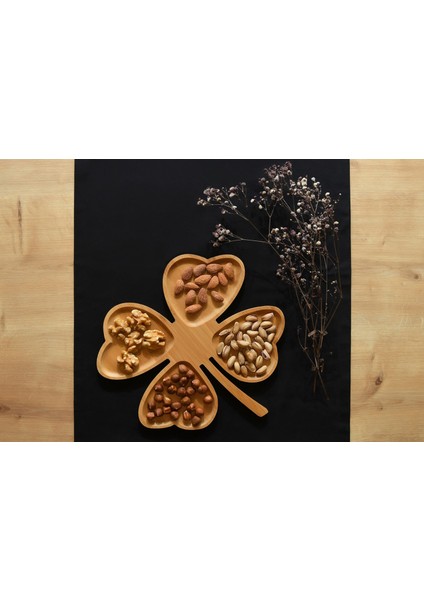Bambu Clover Kahvaltılık/ Çerezlik 26*26*1,2cm
