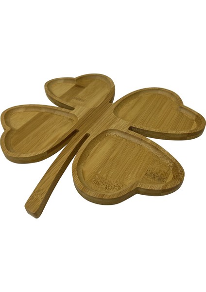 Bambu Clover Kahvaltılık/ Çerezlik 26*26*1,2cm