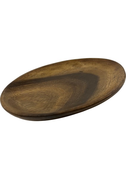 Akasya El Yapımı Oval Çerezlik /sunumluk WD6158 22,5*15CM