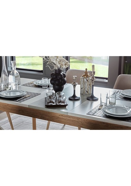 Valencia Açılır Yemek Masası Gri fırsatları