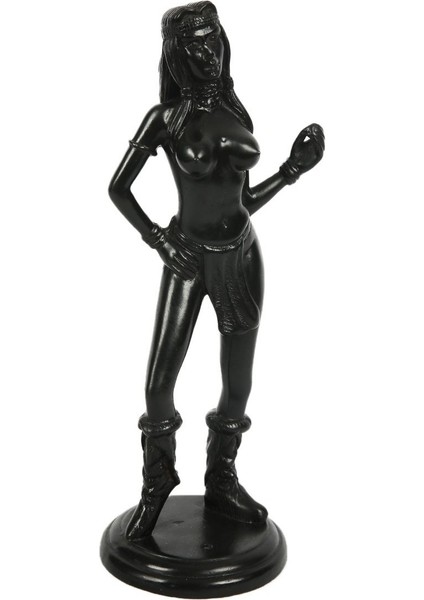 Reçine Kızılderili Bayan Biblo 26,5 cm