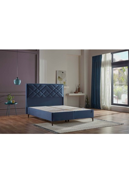 Petra Plus Baza 100 x 200 cm - Lacivert