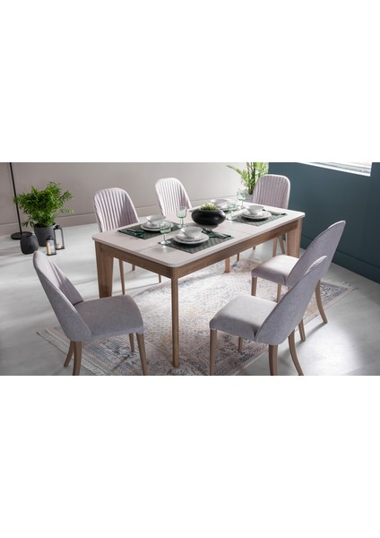 Mavenna Açılır Yemek Masası Beyaz indirimleri