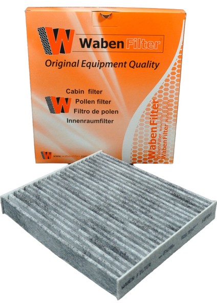 Toyota Highlander Kluger 2007-2014 Karbonlu Polen Filtresi