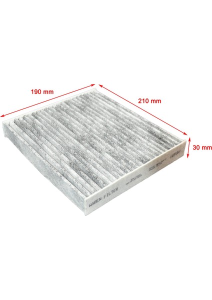 Jaguar I-Pace 2018 ve Sonrası Karbonlu Polen Filtresi fiyatları