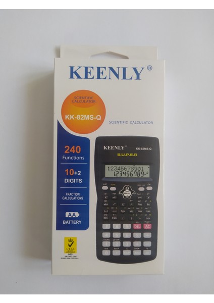 Hesap Makinesi 240 Fonksiyonlu Hesap Makinesi