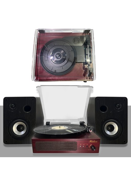 MTX-303S Set Nostaljik Pikap Plak Çalar ve Hoparlör Ses Sistemi (Bluetooth Usb) fiyatları