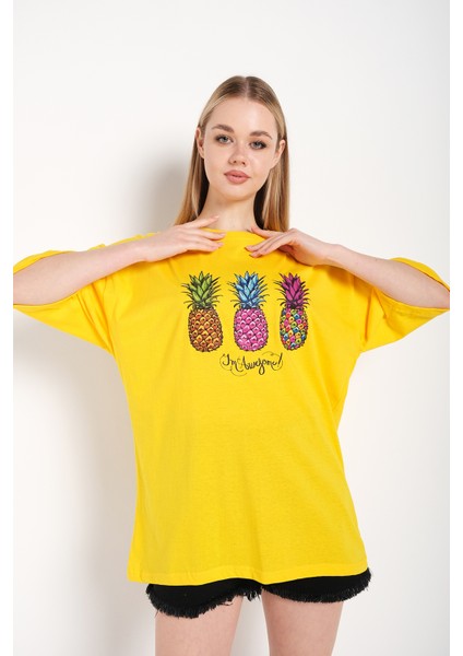 Ananas Oversize T-Shirt