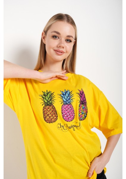 Ananas Oversize T-Shirt