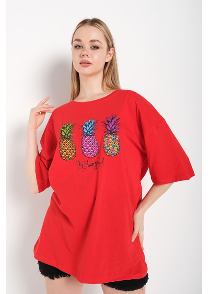 Ananas Oversize T-Shirt fiyatları
