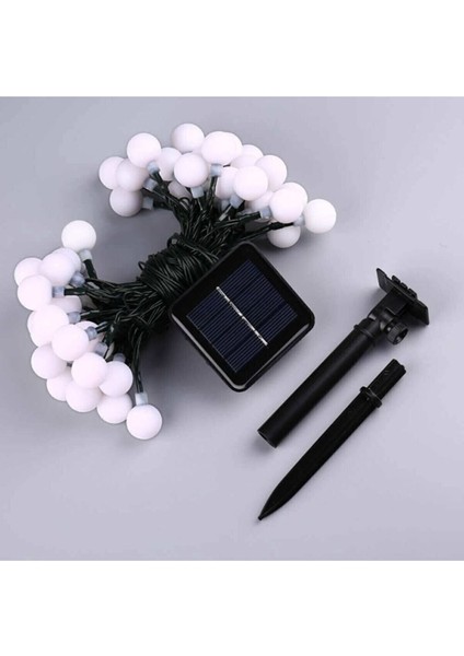 50 LED 7 Metre Renkli Solar Güneş Enerjili Bahçe Teras Balkon Ağaç Lambası Aydınlatması fiyatları