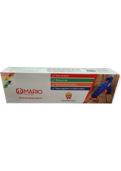 Şeffaf Çubuk Silikon Kalın 11.3mm X 30 cm 1 kg