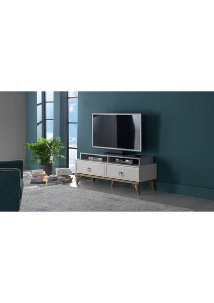 Mavenna Tv Sehpası Beyaz