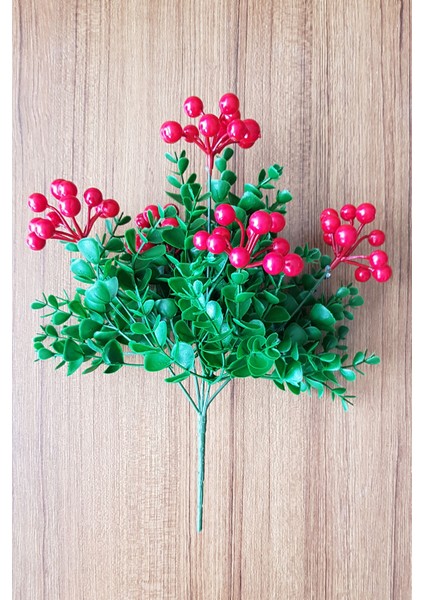 Yapay 5 Dallı Kokina Demeti Kırmızı fiyatları