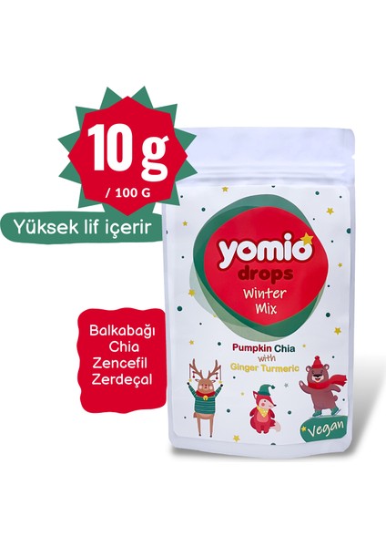 Drops Winter Mix Vegan Çıtırlar