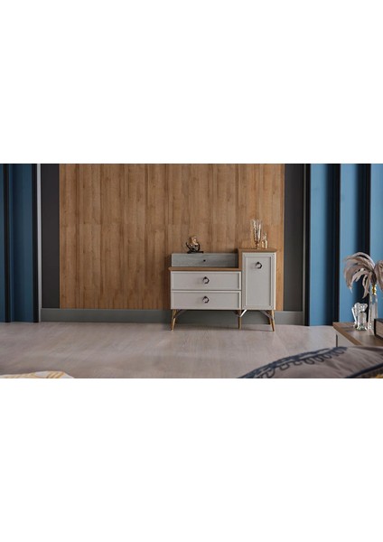 Valencia Makyaj Masası Krem