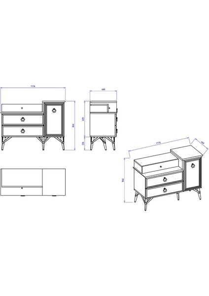 Valencia Makyaj Masası Krem fiyatları