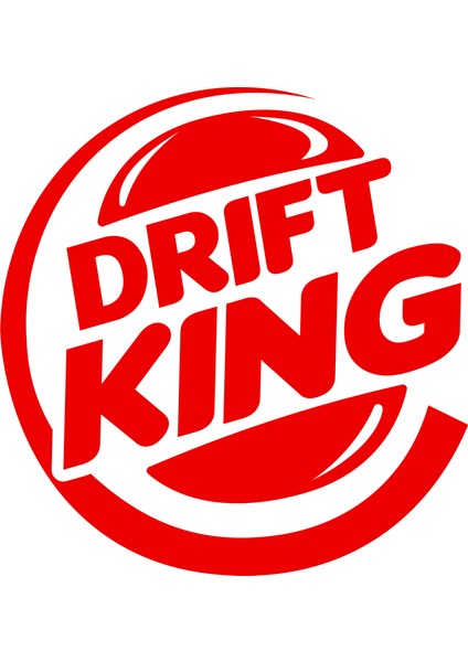 Drift King Oto Sticker Araba Cam Sticker