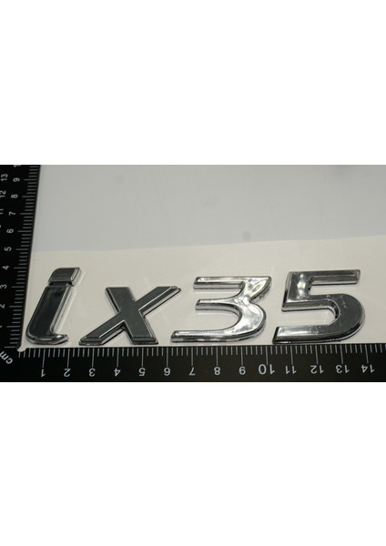 Hyundai İX35 Bagaj Orjinal 3m 3D Krom Abs Logo Amblem fırsatları