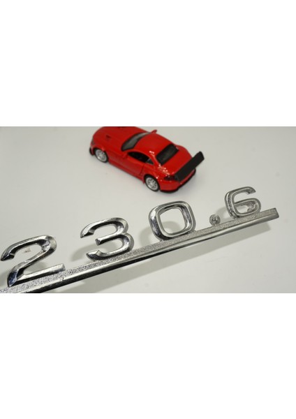230.6 Bagaj Krom Metal 3m 3D Yazı Logo