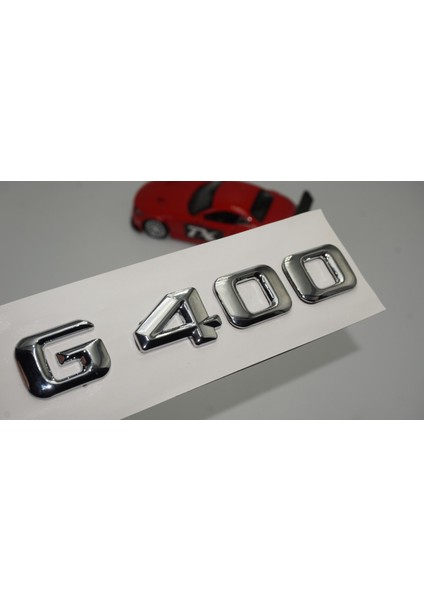 G400 Bagaj Krom Metal 3m 3D Yazı Logo