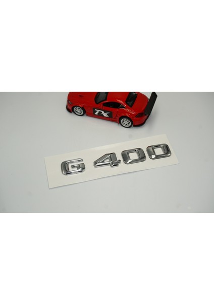 G400 Bagaj Krom Metal 3m 3D Yazı Logo