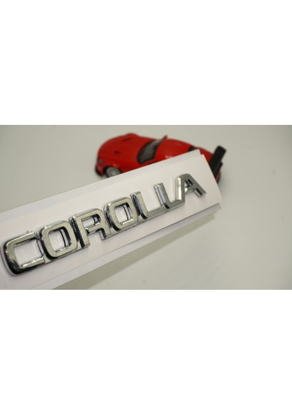 Corolla Bagaj Eski Modeller 3m 3D Krom Abs Logo Amblem