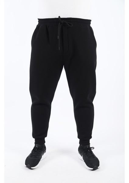 Mocgrande Büyük Beden 3ip Classic Eşofman Altı 22515 Siyah fiyatları