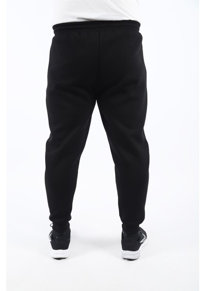 Mocgrande Büyük Beden 3ip Classic Eşofman Altı 22515 Siyah modelleri