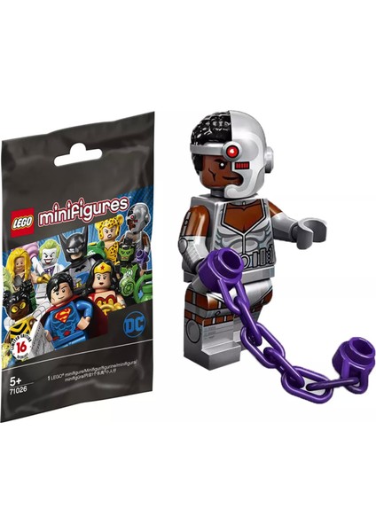 Dc Super Heroes Series 71026 - 9 Cyborg Minifigür
