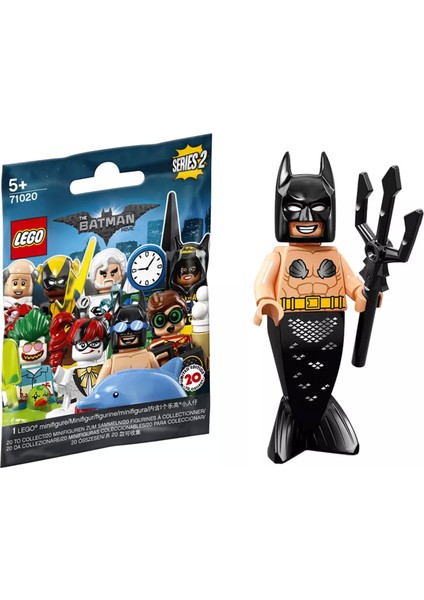 The LEGO Batman Movie 2 Series 71020 5 - Mermaid Batman Minifigür