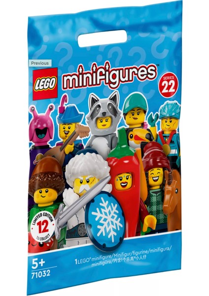 71032 Minifigür Seri 22 - Sürpriz Paket (1 Adet Minifigür Içerir)