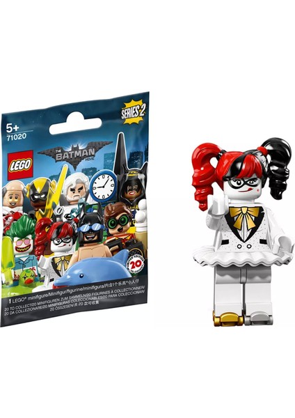 The LEGO Batman Movie 2 Series 71020 1 - Disco Harley Quinn Minifigür