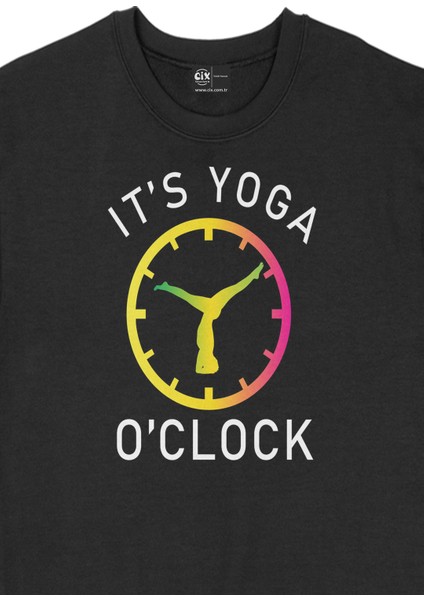Yoga Zamanı Siyah Sweatshirt fiyatları