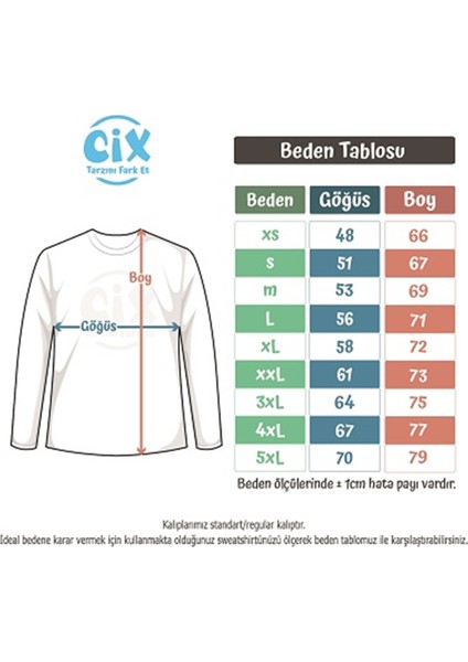 Atlanta Gürcistan Bayraklı Kalpli Siyah Sweatshirt