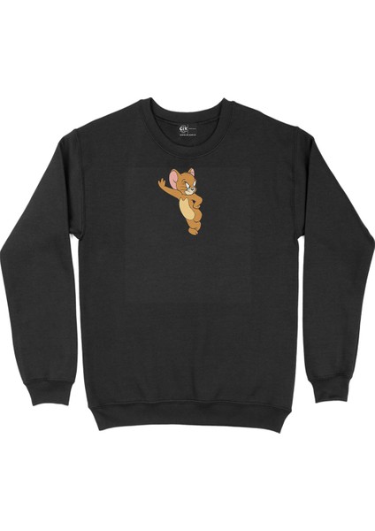 Jerry Siyah Sweatshirt