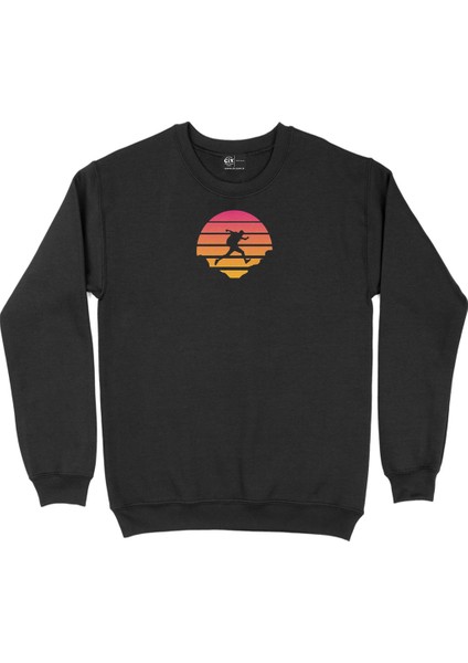 Yürüyüş Hiking Siyah Sweatshirt