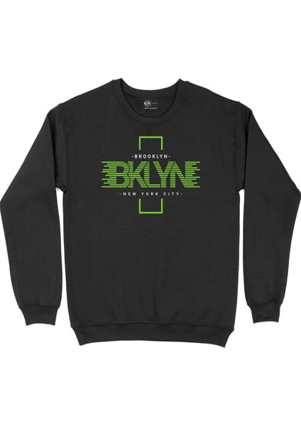Brooklyn New York City Siyah Sweatshirt