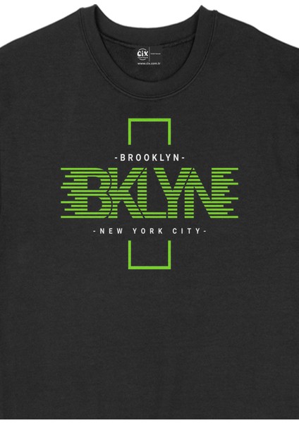 Brooklyn New York City Siyah Sweatshirt fiyatları