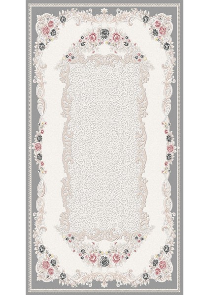 oval Yolluk Bej Ekru Dijital Baskı Kaymaz Yuvarlak Oval Kesme Ince Yıkanabilir Halı fiyatları