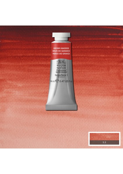 Professional Sulu Boya 14ML Brown Madder 056 S.1