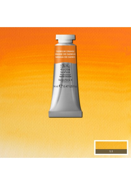 Professional Sulu Boya 14ML Cadmium Orange 089 S.4