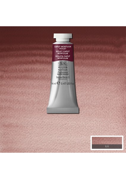 Professional Sulu Boya 14ML Caput Mortuum Violet 125 S.2