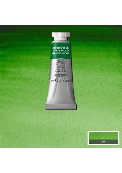 Professional Sulu Boya 14ML Hooker’s Green 311 S.1