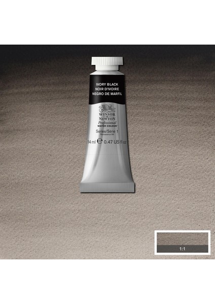 Professional Sulu Boya 14ML Ivory Black 331 S.1