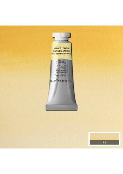 Professional Sulu Boya 14ML Naples Yellow 422 S.1